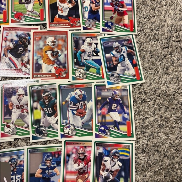 Lot of 69 panini 2023-2025 Score football cards with parallels & Rookie cards - Picture 5 of 10